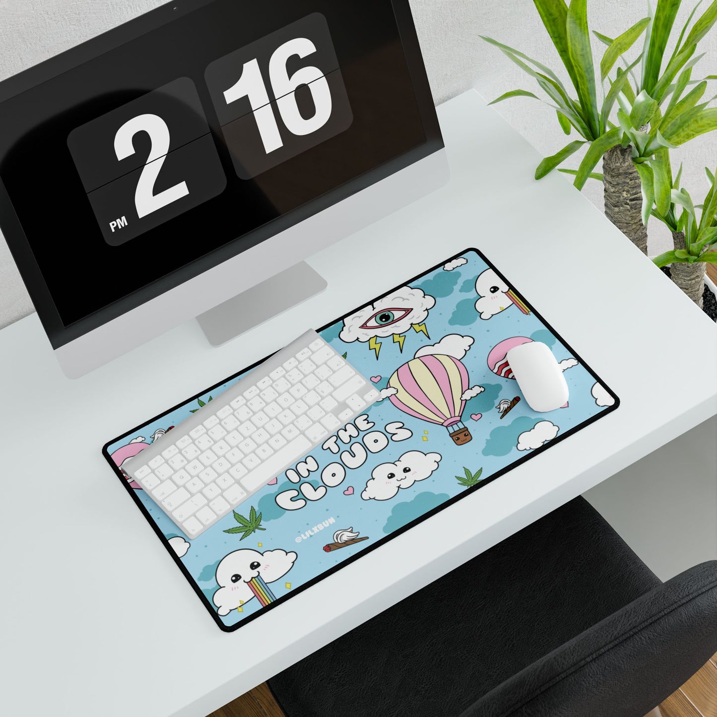 High in the Clouds Desk Mat
