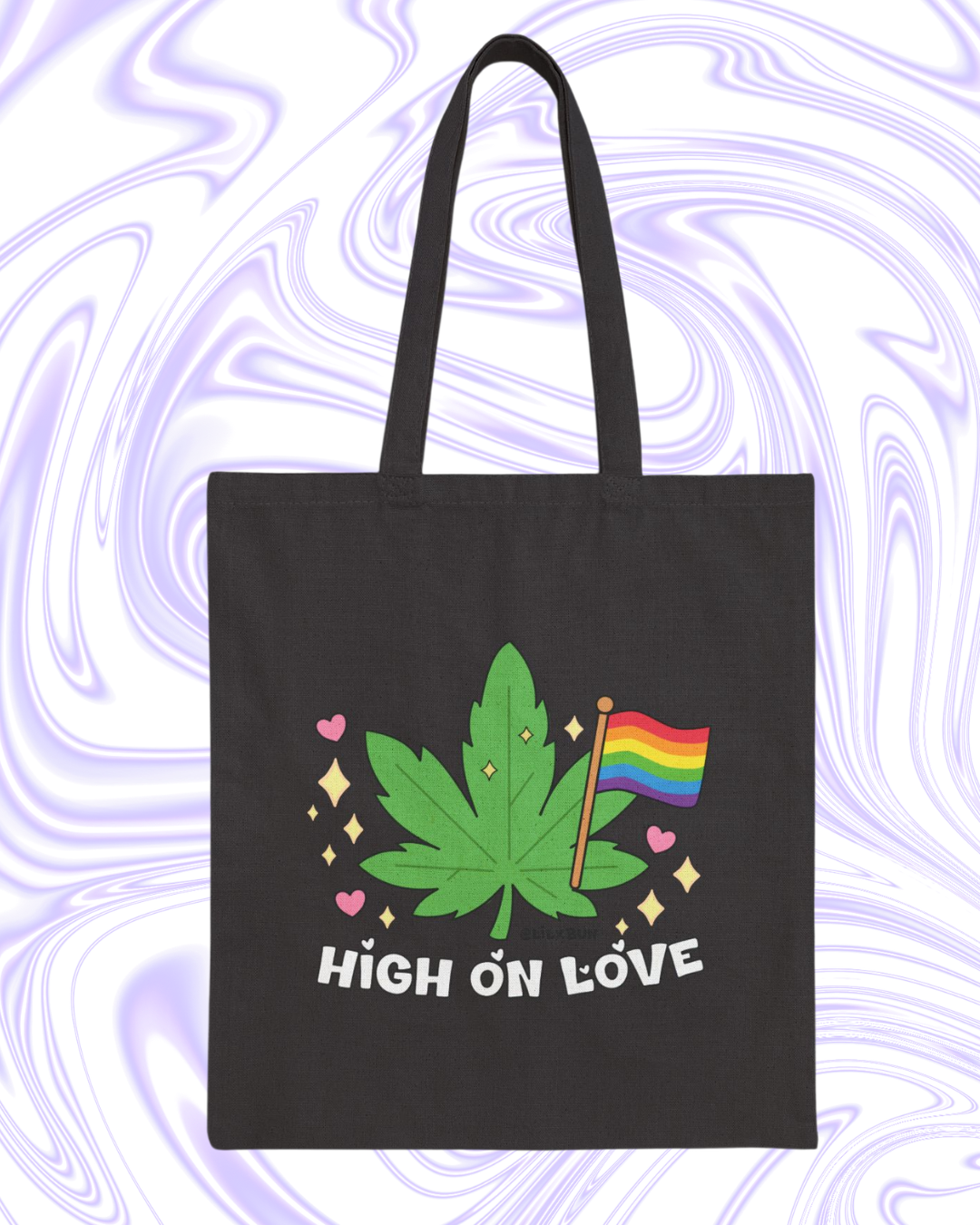 High on Love Tote Bag *SHIPS SEPARATELY*