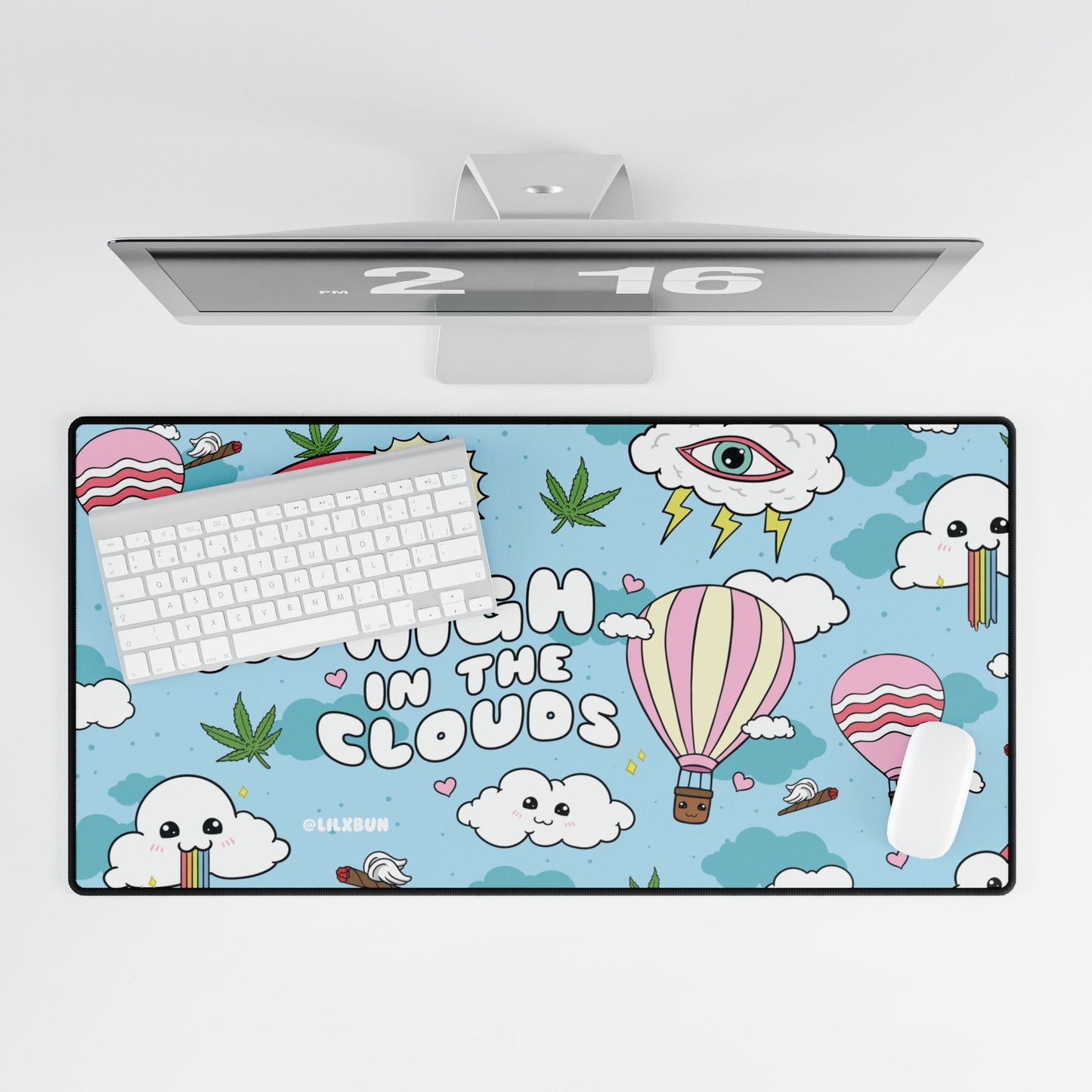 High in the Clouds Desk Mat