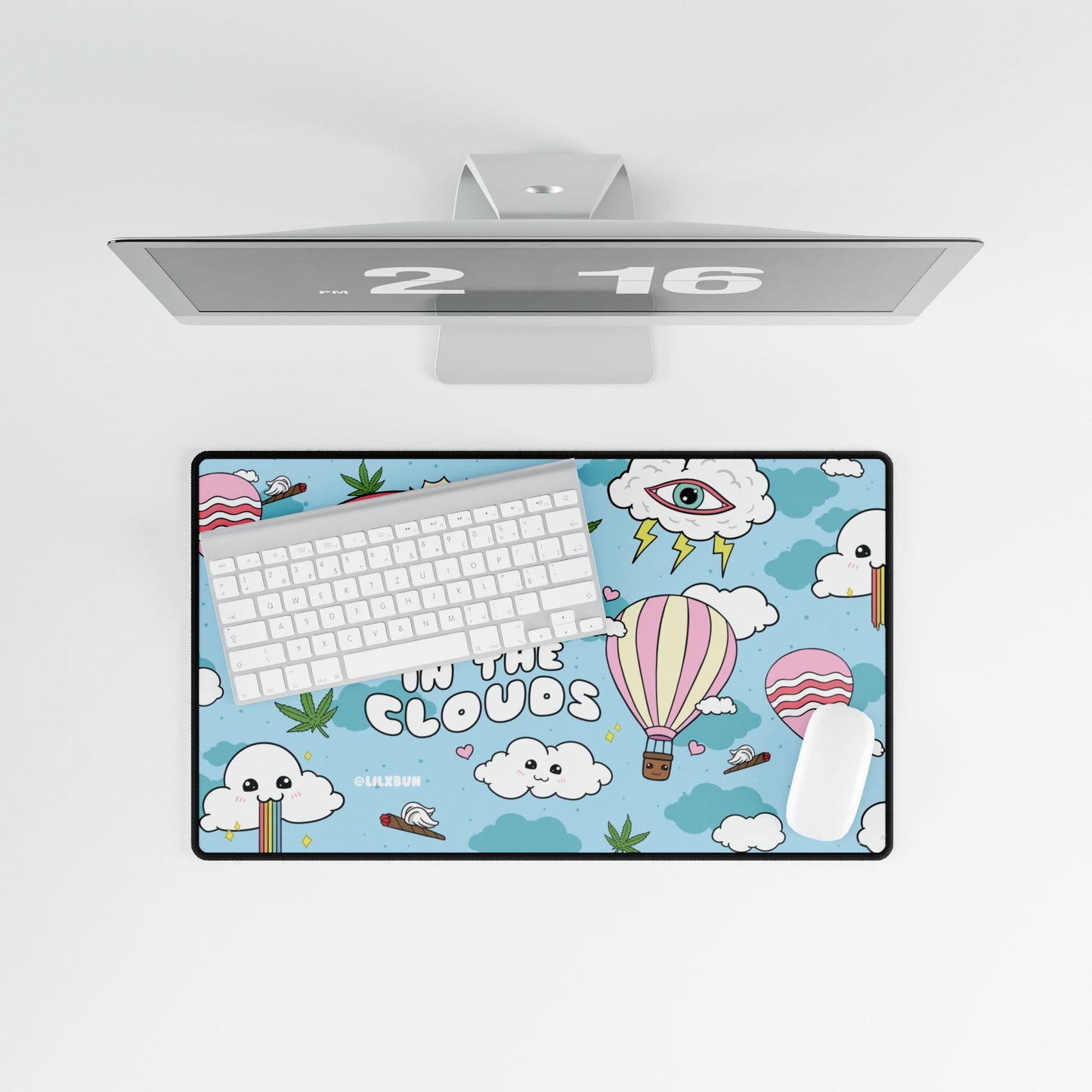 High in the Clouds Desk Mat