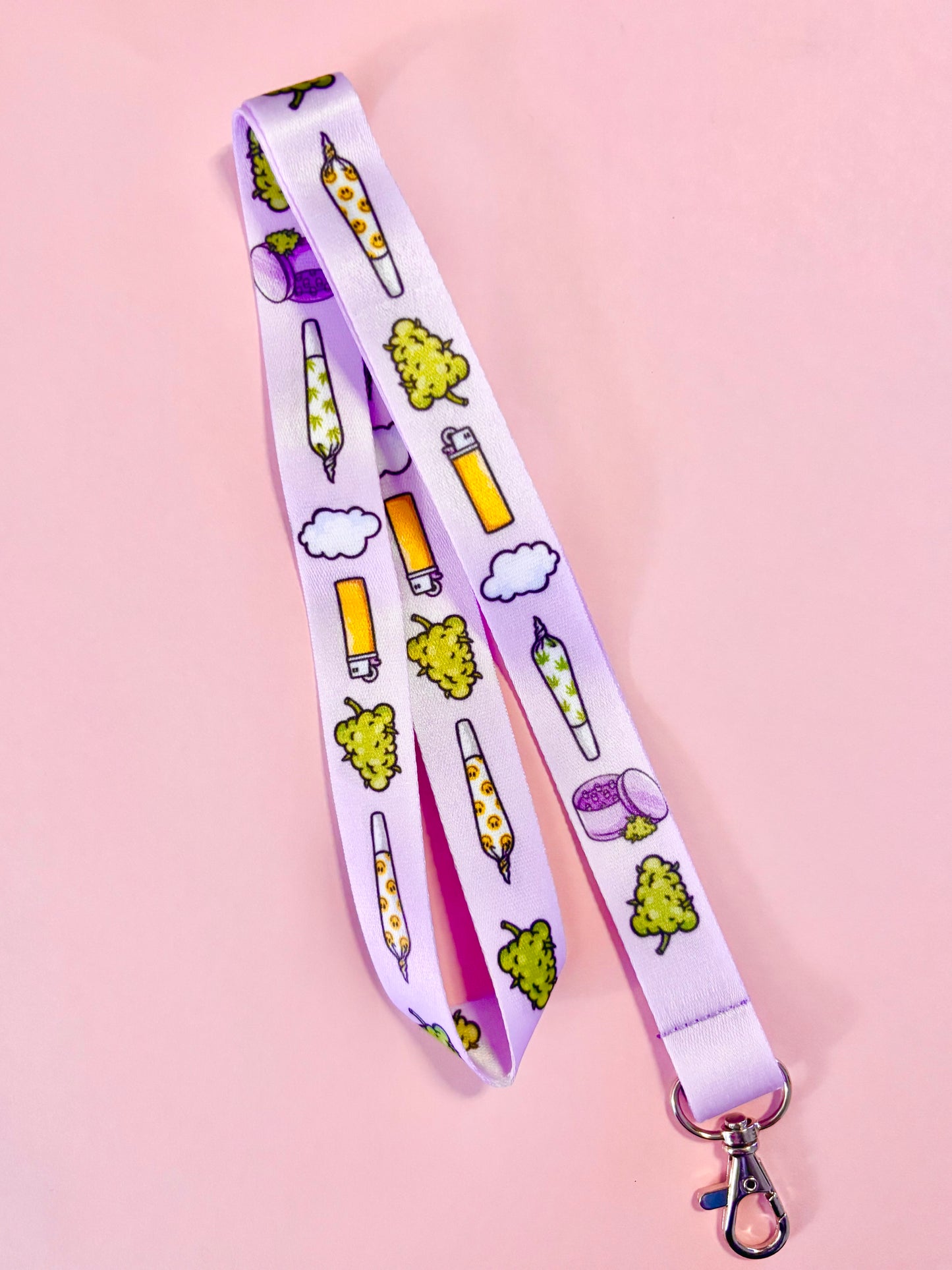 Smoke With Me Lanyard