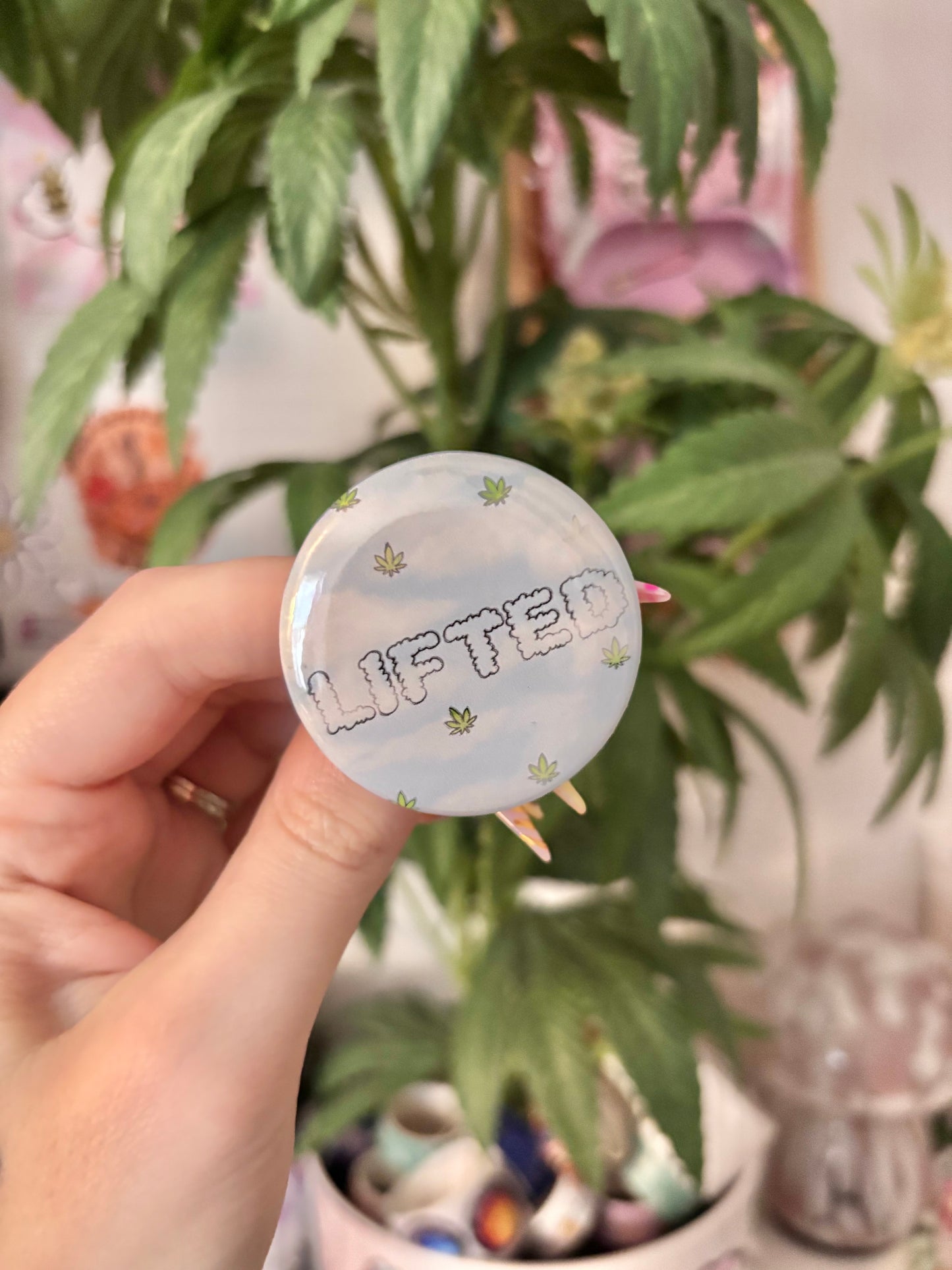 Lifted Button