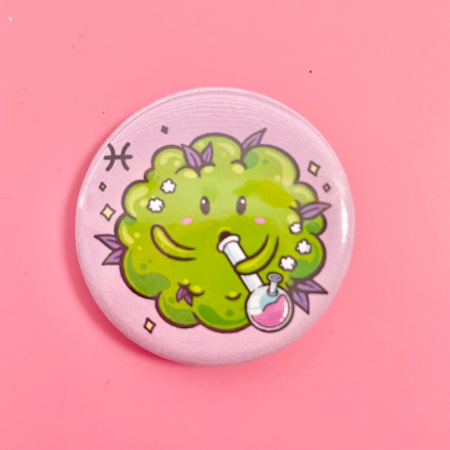 Pisces Nug Button 1.75"