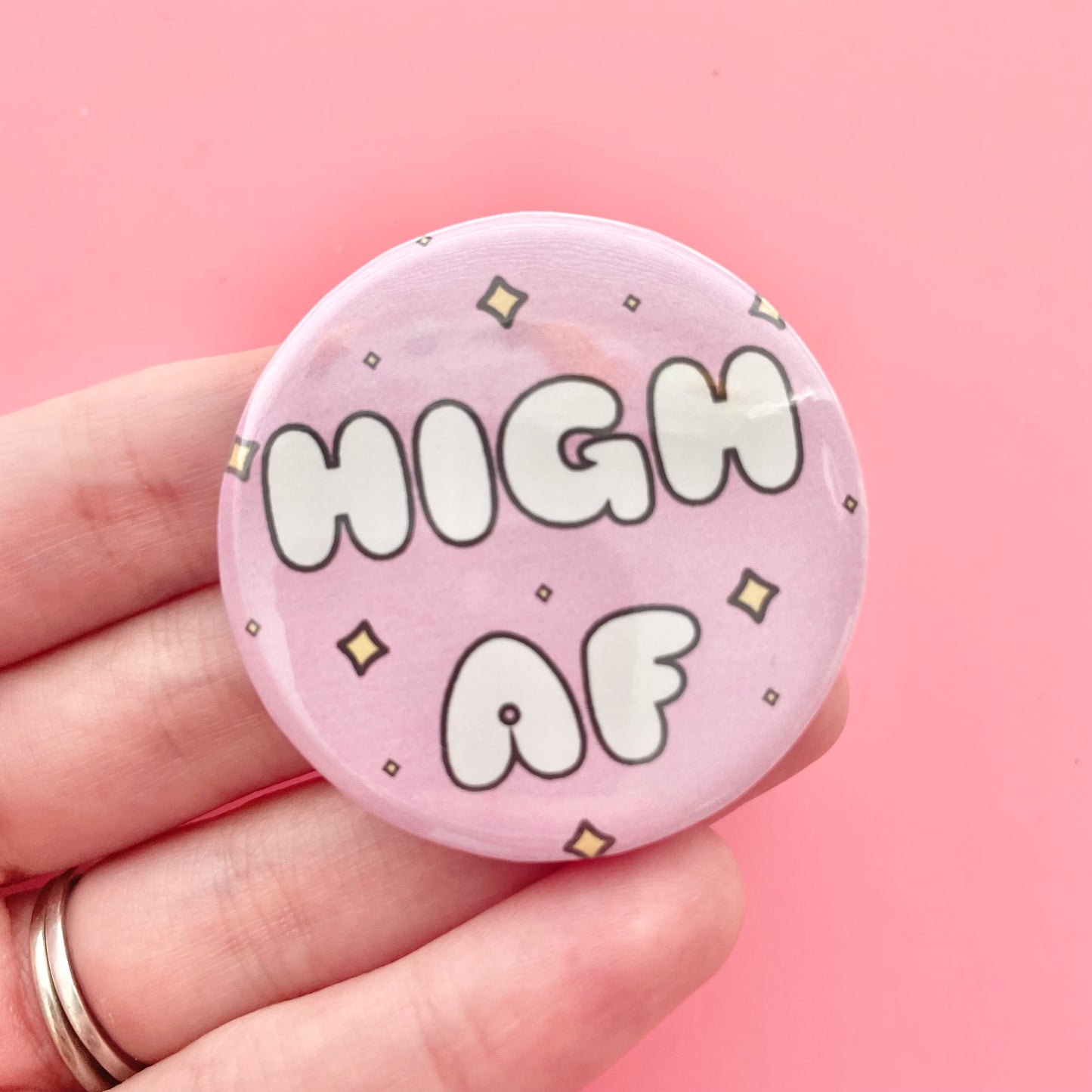 High AF Button 1.75"
