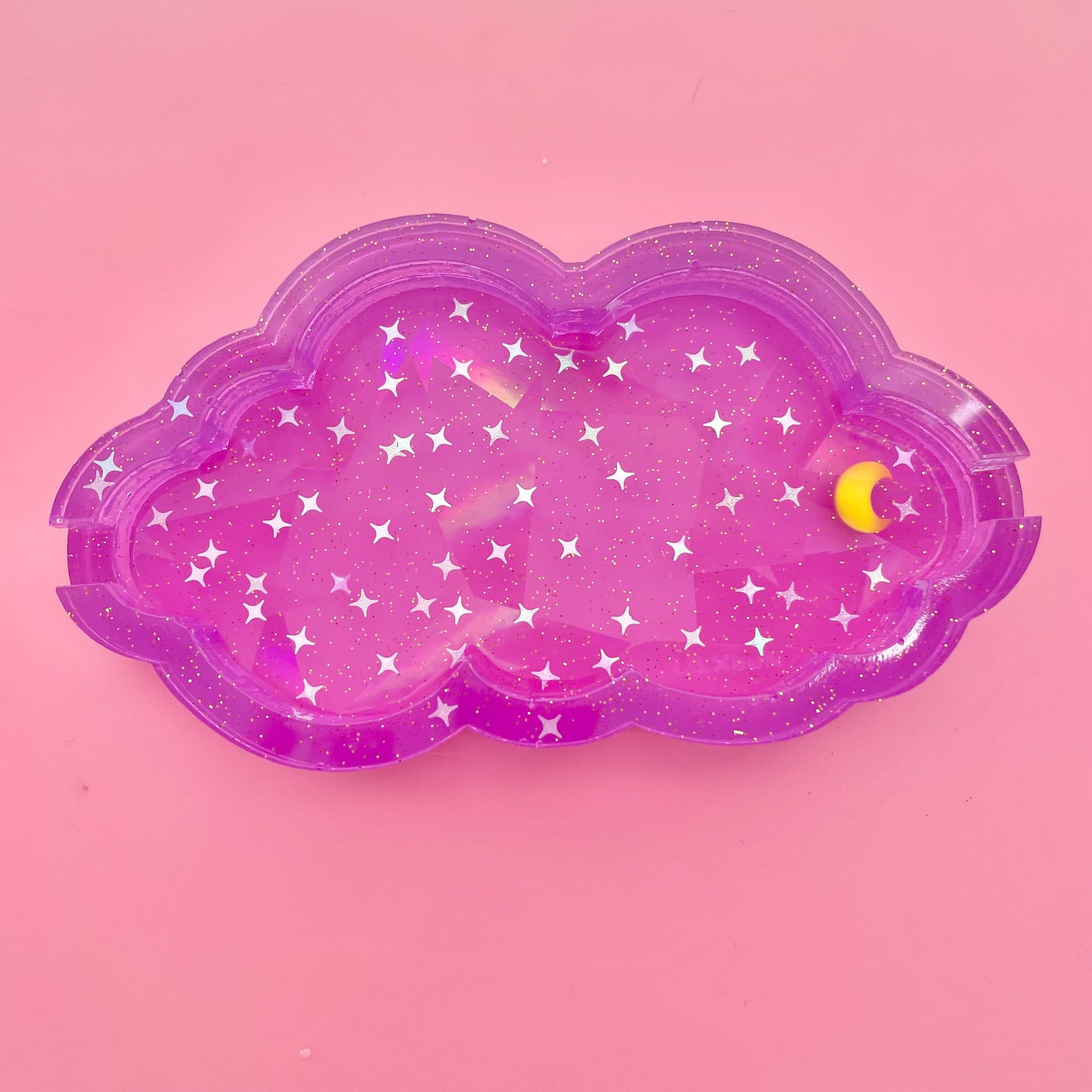 Violet Night Holographic Cloud Tray