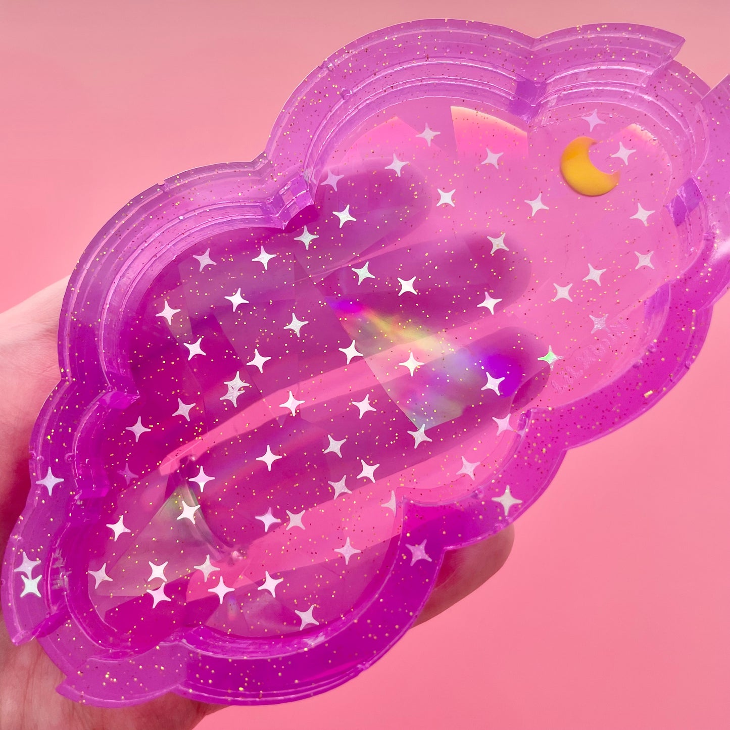 Violet Night Holographic Cloud Tray