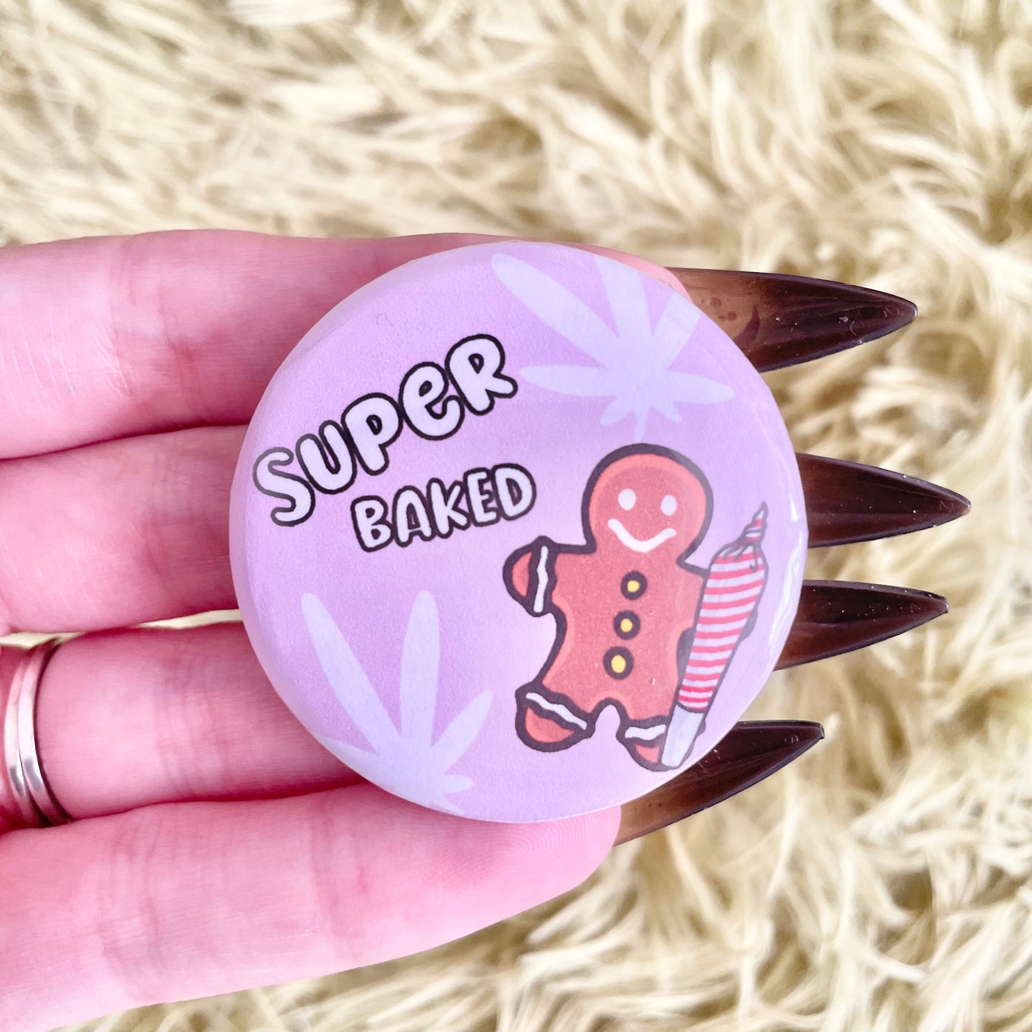 Super Baked Button 1.75"