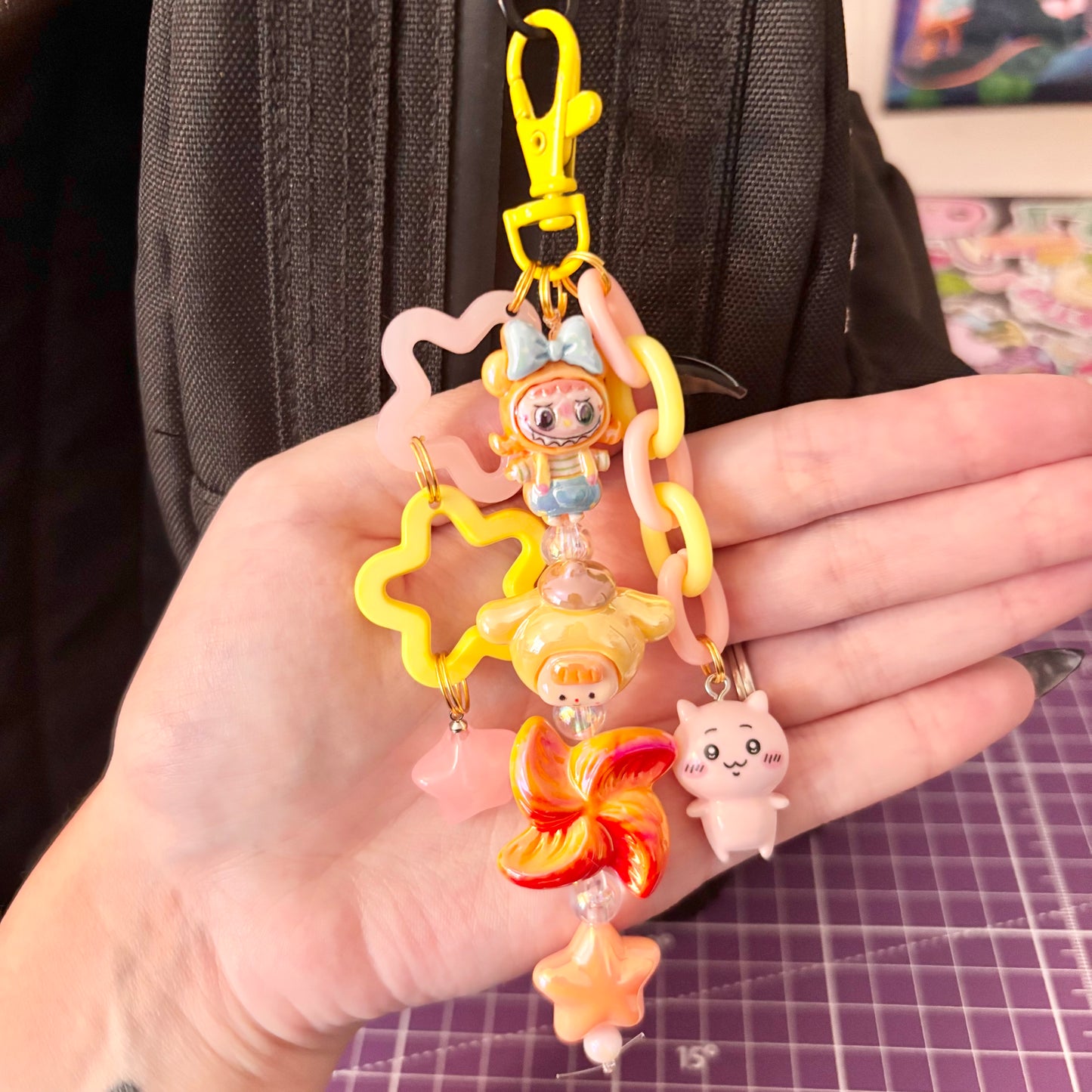 Pompoms Bakery Keychain