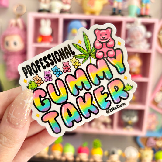 Gummy Taker Sticker