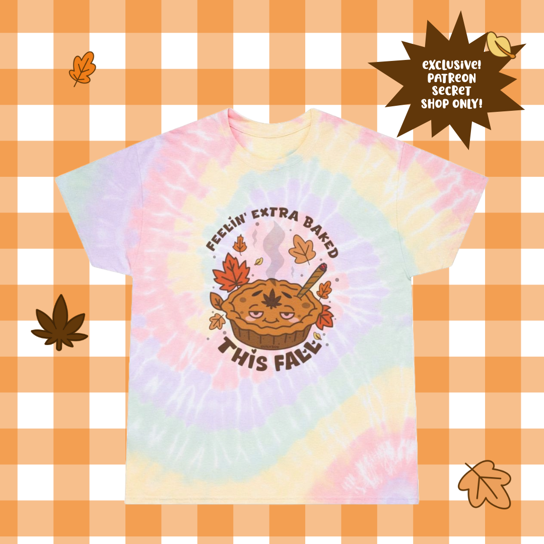 Exclusive! Patreon only Fall Tie Dye Tee