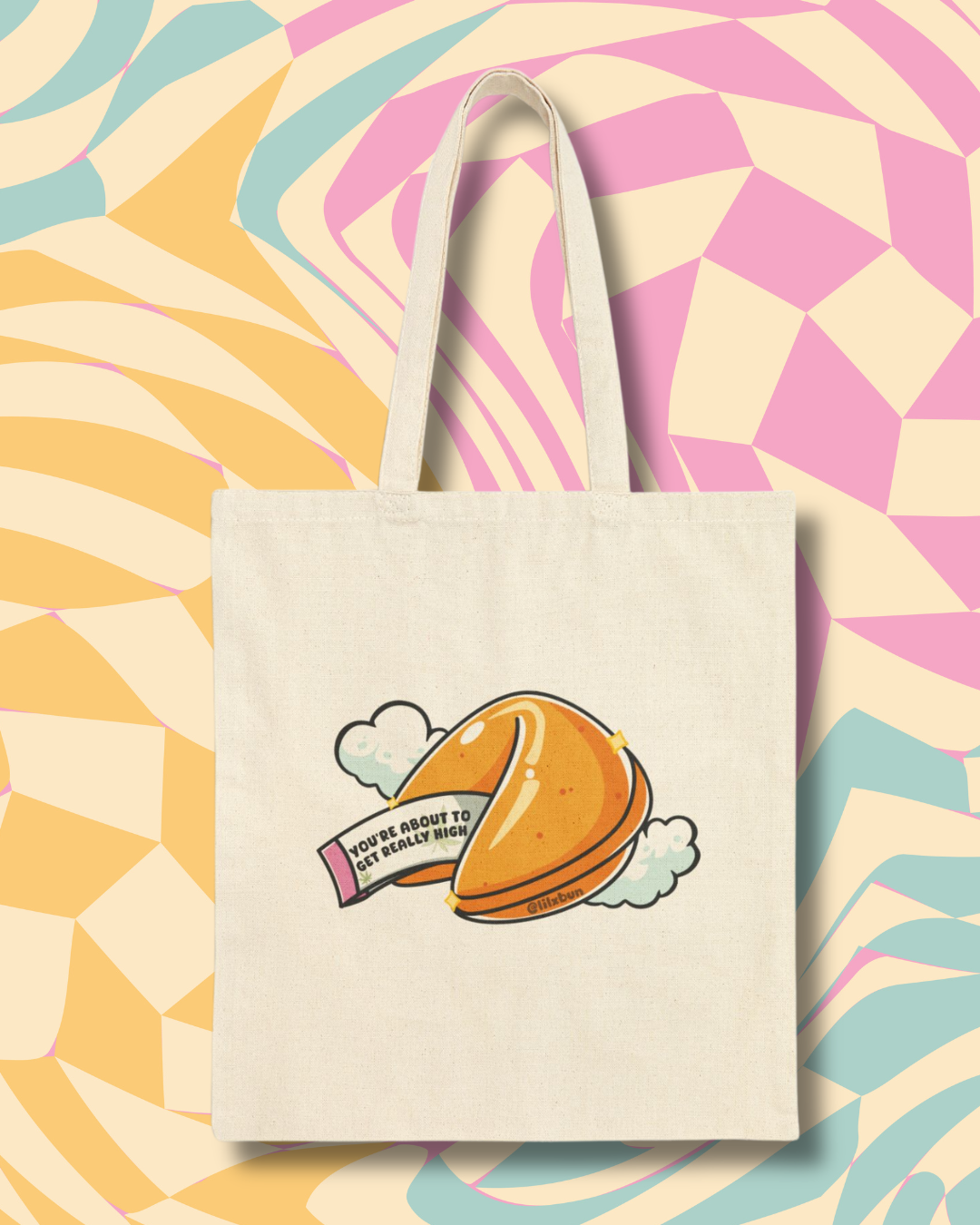 Fortune Cookie Tote *SHIPS SEPARATELY*
