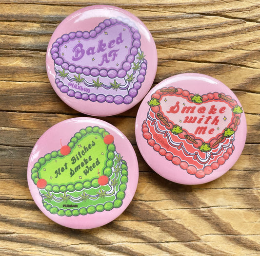 Baked Button Pack