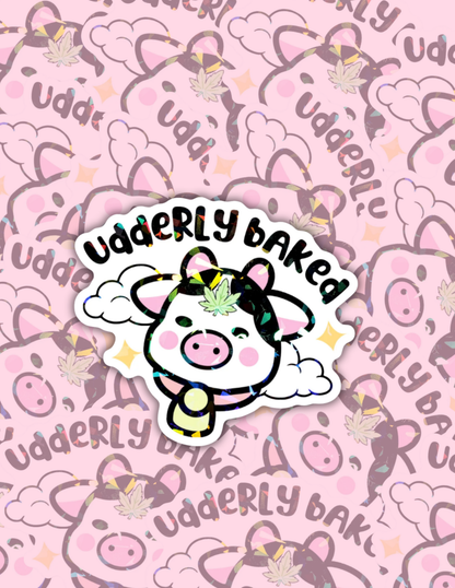 Udderly Baked Exclusive Sticker