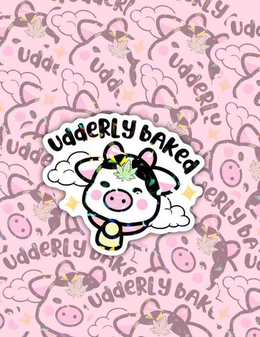 Udderly Baked Exclusive Sticker
