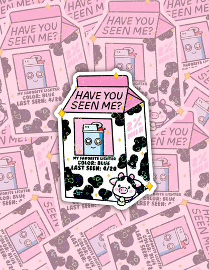 Milk Carton Exclusive Sticker
