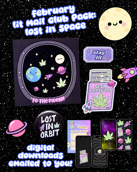 Lit Mail Club - February Pack