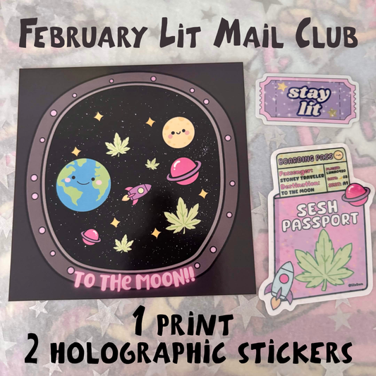 Lit Mail Club - February Pack