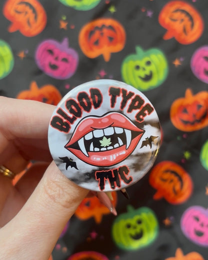 Blood Type 1.75" button