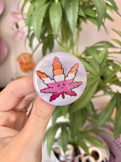 Lesbian Pride Button 1.75”