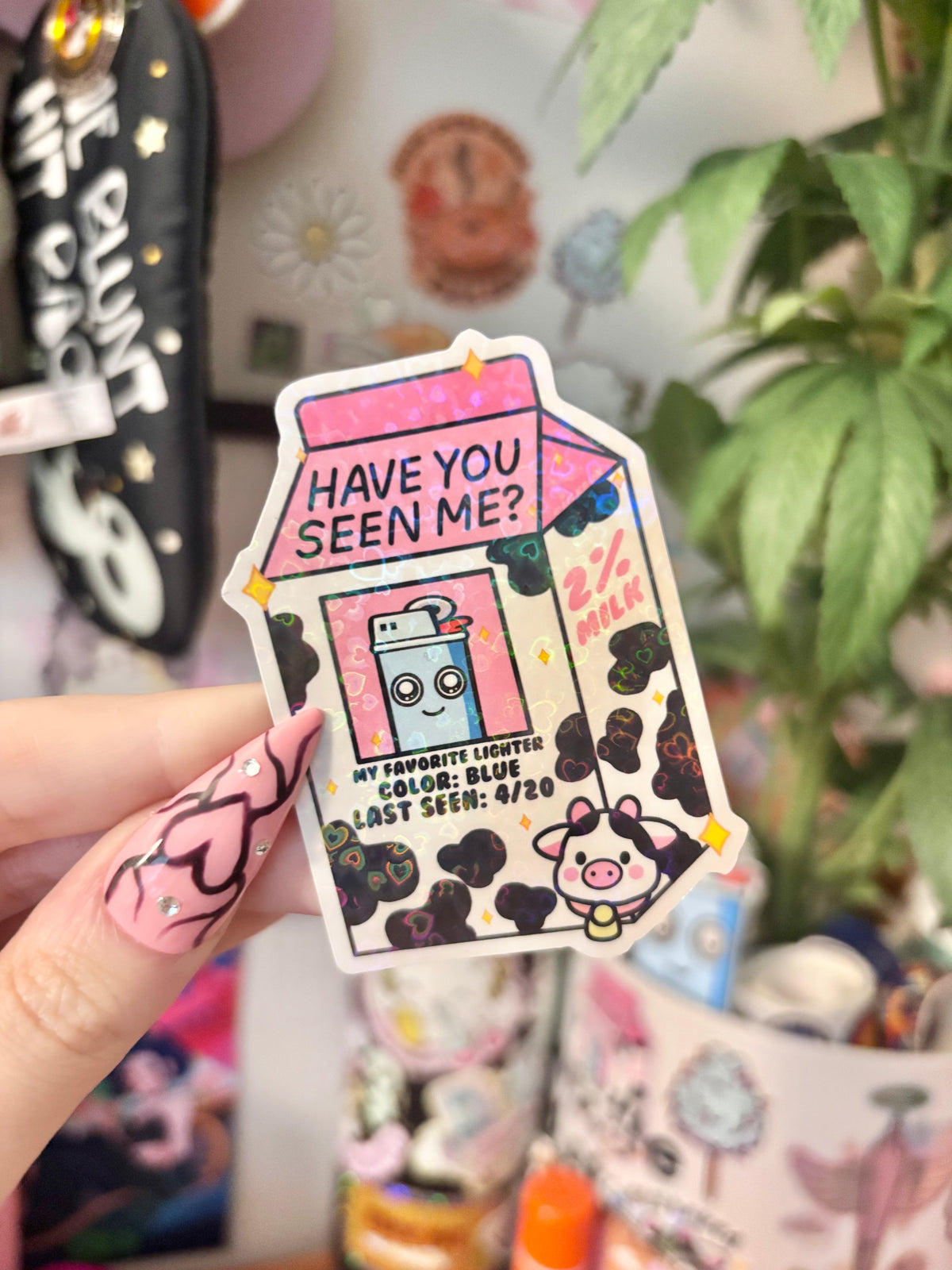Milk Carton Exclusive Sticker