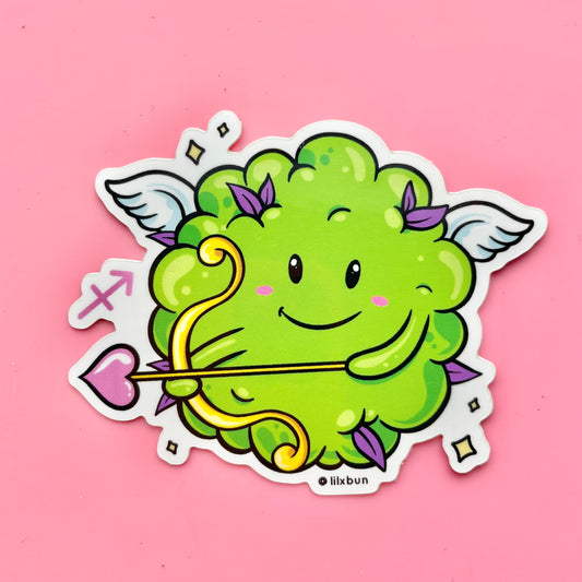 Sagittarius Nug Zodiac Sticker 3"