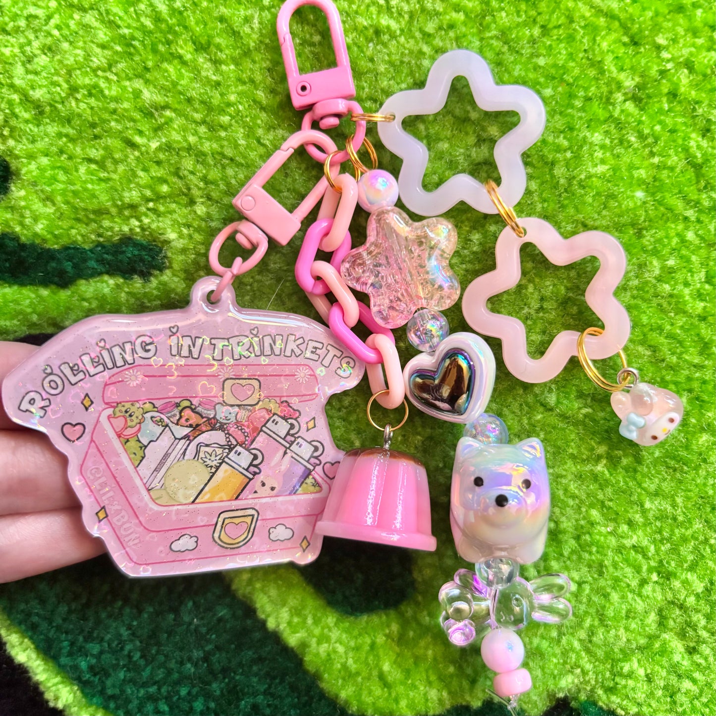 Poppy Meadow Keychain