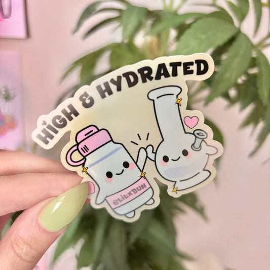 Highdrated Vinyl Sticker