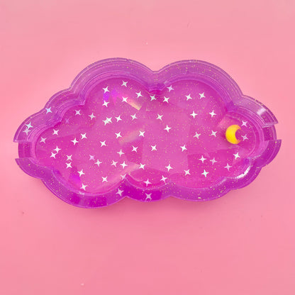 Violet Night Holographic Cloud Tray