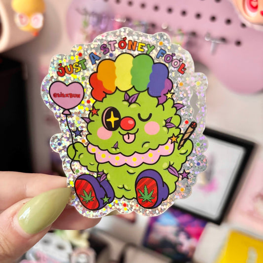 Stoney Fool Holographic Sticker