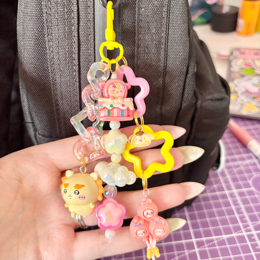 Peach Pop Parade Keychain