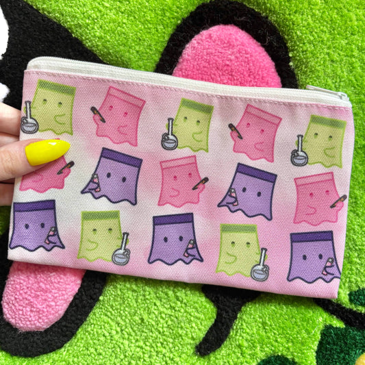 Stoney Sticky Notes Pencil Bag