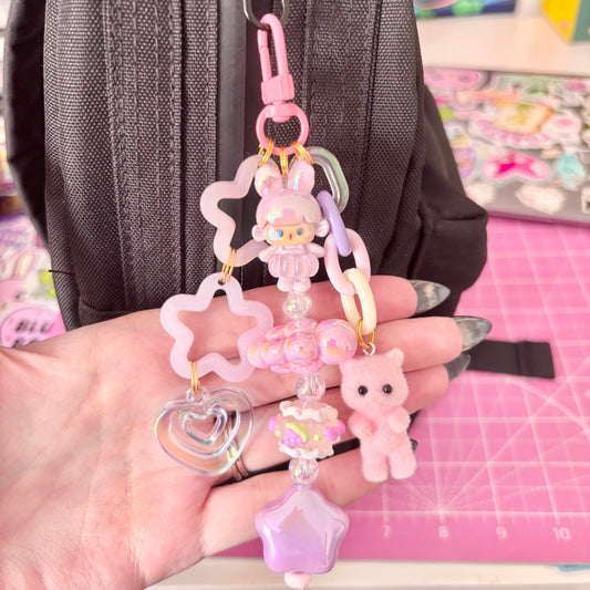 Lavender Whispers Keychain