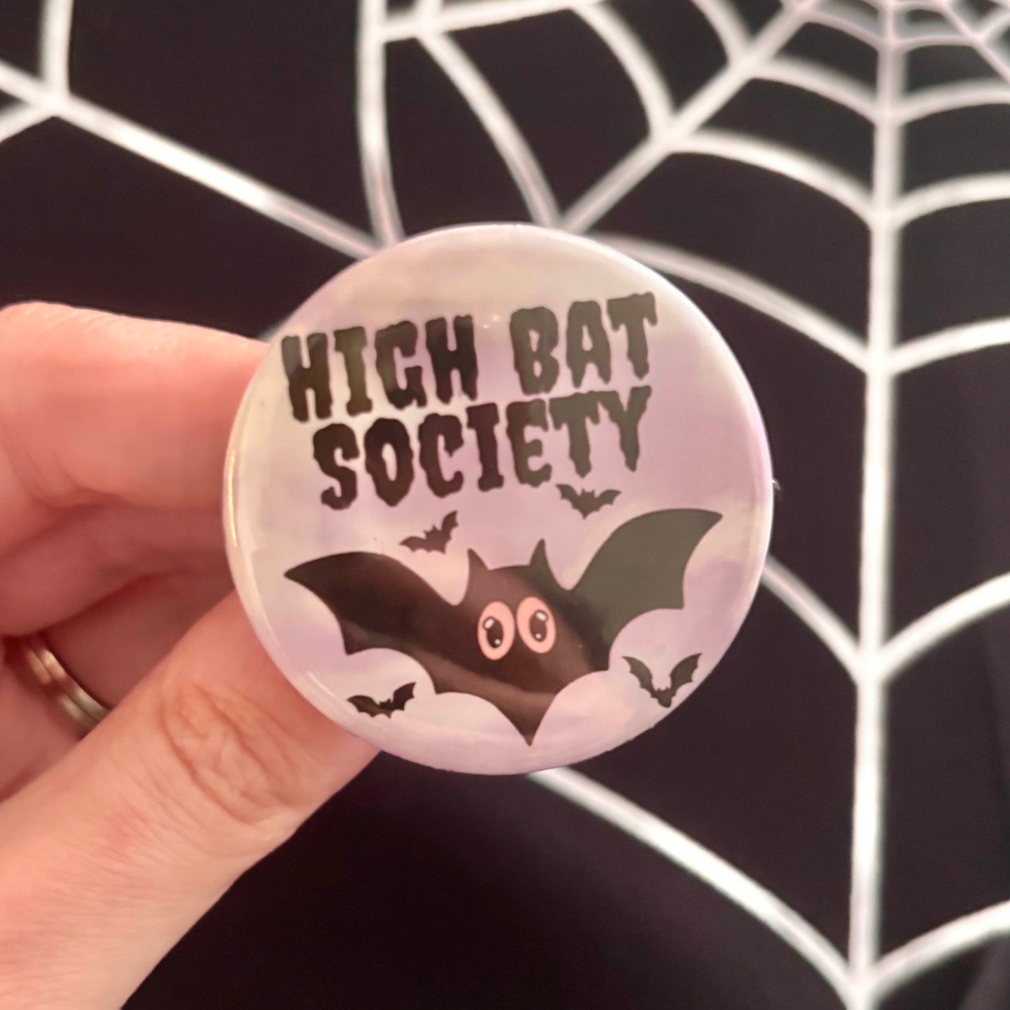 High Spirits Halloween Button Set (6 for $25)