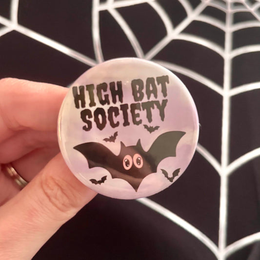 High Bat Society 1.75" button