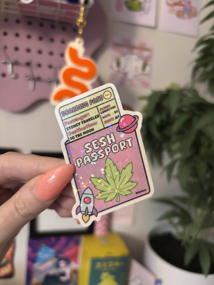 Sesh Passport Exclusive Sticker