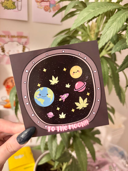 To the Moon Exclusive Print