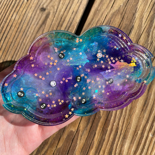 Soot Sky Holographic Cloud Tray