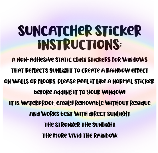 Suncatcher Exclusive Sticker