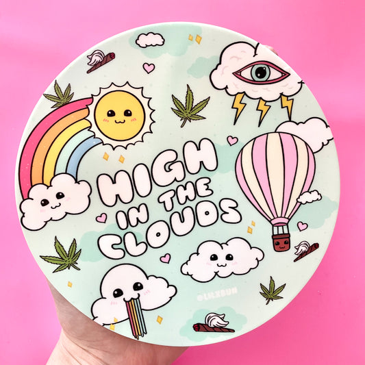 Limited Edition Mint High in the Clouds Silicone Dab Mat